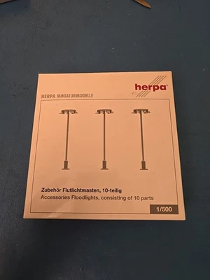 HERPA - 1/500 - Accessori - Scenix Series  - Floodlights 10 Parts - art. 520171 - Immagine 1 di 4