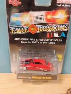 Racing Champions Fire & Rescue '49 Buick Riviera Edición #21 - Imagen 1 de 5