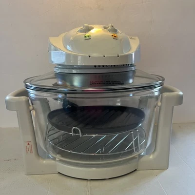 FlavorWave Oven Turbo Electric Convection Oven Cooker With Racks Clean! Works - Image 1 of 4