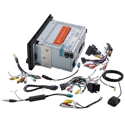 Doppel DIN Autoradio for Audi A4 S4 B7 2002-2007 GPS Navi BT USB MP3 Navigation - Bild 1 von 4