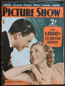 Picture Show - ALICE FAYE and GEORGE MURPHY Cover - June 25, 1938 - Picture 1 of 1