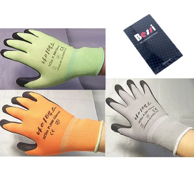 (made in korea) NITEX Nitrile Foam coated gloves safety gloves work gloves  - image 1 of 4