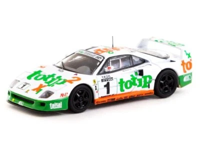 TARMAC WORKS FERRARI F40 GT - HK Toy Car Edición Especial - 1994 - GT Italiano - Asfalto 1:64