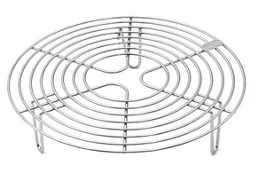 Round Cooling Racks for Cooking Stainless Steel Steam Trivet Rack Round Steam... - Picture 1 of 7