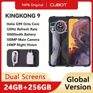Cubot KingKong 9 Dual Screen IP68 Smartphone 10600mAh 120Hz 24GB+256GB 100MP NFC - Picture 1 of 19
