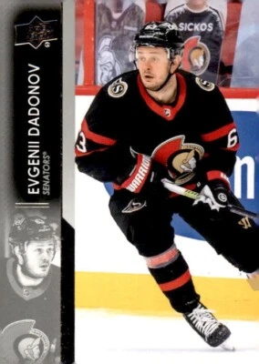 2021-2022 Upper Deck Hockey #128 Evgenii Dadonov Ottawa Senators Series 1 - Image 1 of 2