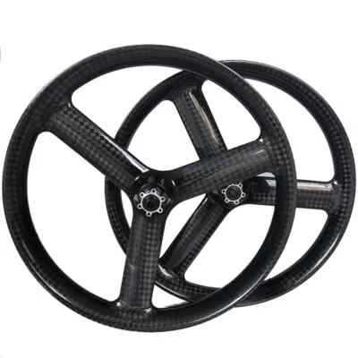 26er 3 Spokes Wheels 65mm Width Tubeless Wheelset for Sand Snow Bicycle - Image 1 of 4