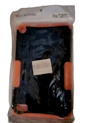 Fire 7 (2017) Pink & Black Hard Case - Image 1 of 2