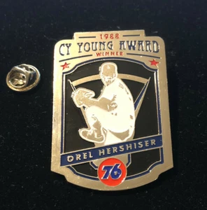 NEW Los Angeles Dodgers Cy Young Award Winners Pin Orel Hershiser #6 - Picture 1 of 3