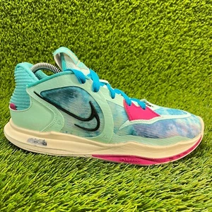 Nike Kyrie 5 Low Community Mens Size 8 Blue Basketball Athletic Shoes Sneakers - Picture 1 of 12