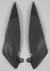 2007-2008 Yamaha R1 Tank Side Panels - 100% Carbon Fiber - Picture 1 of 3