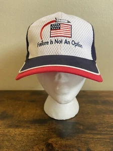 NASA Space Shuttle Hat Cap Johnson Space Center Failure Is Not An Option VTG - Picture 1 of 5