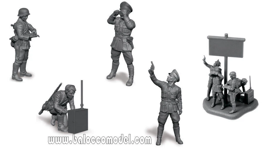 Zvezda GERMAN HEADQUARTERS 1939-1942 KIT 1:72 - Bild 1 von 1