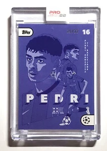 Topps Project 22 UEFA Champions League Pedri Parallel 15/22 by Timba Smits - Picture 1 of 2