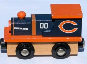 ++ Chicago Bears Obras Maestras Juguete Tren Motor Compatible Thomas Brio Learning  - Imagen 1 de 6