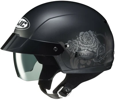 Nuevo Casco HJC IS-Cruiser Fior MC-5SF Media Carcasa Negro Talla Mediana 0824133505 Foto 1 de 3
