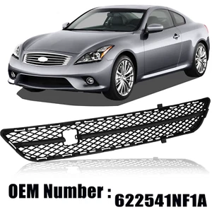 Front Bumper Lower Grille 622541NF1A For 2010-2013 Infiniti G37 & 2011-2012 G25 - Picture 1 of 12