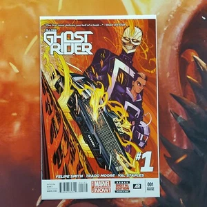 All-new Ghost Rider 1 2nd Print Second Printing Variant Robbie Reyes NM - Picture 1 of 11