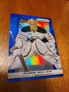 2013-14 Panini Prizm Hockey Blue Prizm Ryan Miller #09