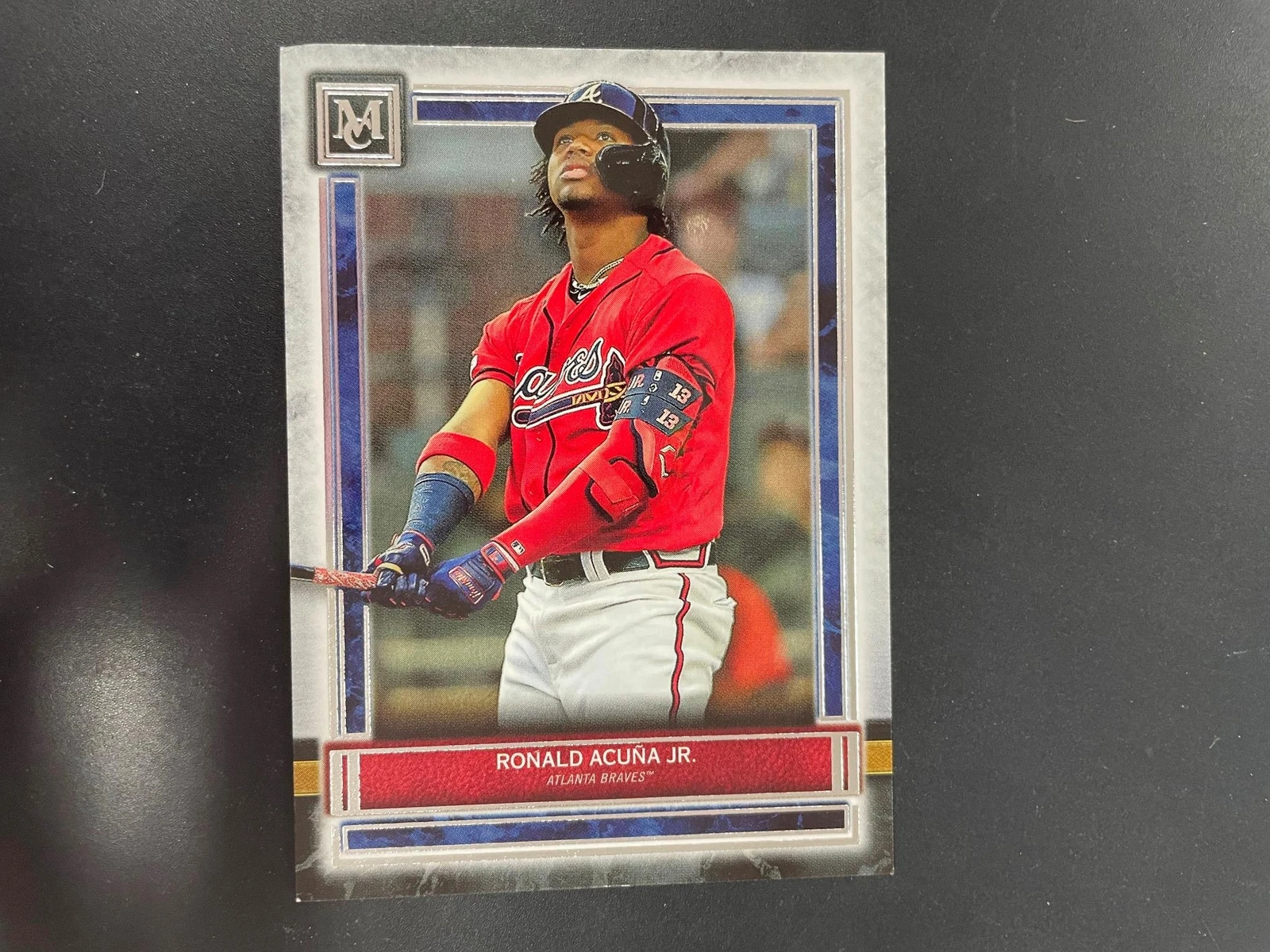 Ronald Acuna Jr 2020 Topps Museum Collection Base Card #55 Atlanta Braves H25
