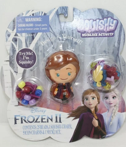 Disney Frozen 2 Squishy Necklace Activity Anna New Cover