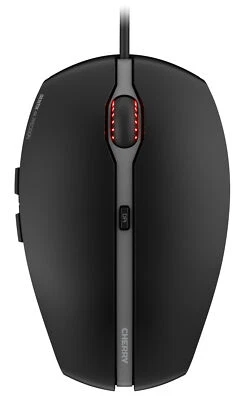 CHERRY GENTIX 4K Corded Mouse, Black, USB - Image 1 of 2