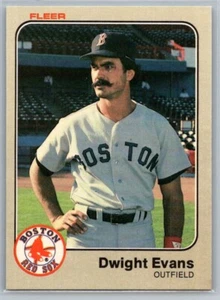 1983 Fleer - Dwight Evans #183 - Picture 1 of 2
