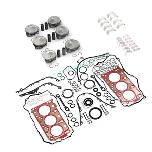 Engine Overhaul Rebuild Pistons Gaskets Kit For Porsche Macan Panamera S 3.0T V6 - Picture 1 of 1