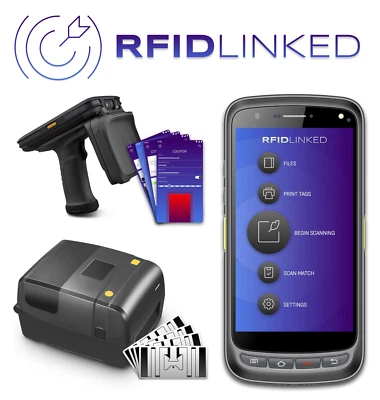 ✅RFID Inventory Kit | RFID Scanner, RFID Printer, Tags & RFIDLinked Software!🔥⭐ - Image 1 of 4