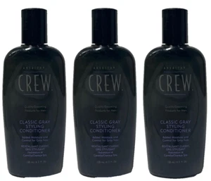 3 American Crew Classic Grey Styling Conditioner 4.2 oz ea (687) - Picture 1 of 1