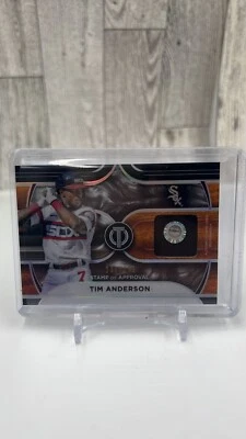 Tim Anderson 2022 Topps Tribute Relic Card 130/199 - Image 1 of 2