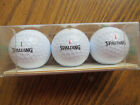Brand New Sleeve Christmas-Decorated Spalding Golf Balls