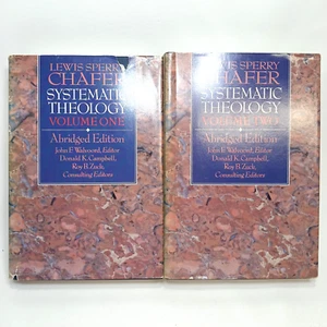 Systematic Theology Lewis Sperry Chafer Vol 1–2 Abridged HC 1988 Victor Books - Foto 1 di 8