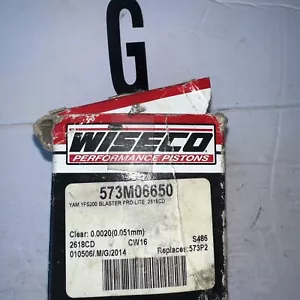 Wiseco Piston Wiseco 573M06650 66.50 mm 2-Stroke ATV Piston - Picture 1 of 5
