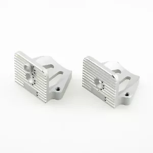 GDS Racing Motor Mount Set silber für RC Monstertruck Traxxas X-MAXX 1/5 - Bild 1 von 4