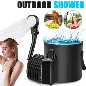 20L Portable Solar Shower Camping Water Bag Sun Compact Heated Outdoor Power - Picture 1 of 12