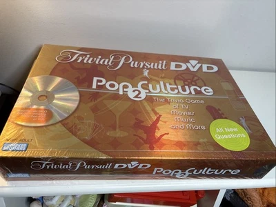 Trivial Pursuit DVD Pop Culture 2 Board Game Parker Brothers - New Sealed - Image 1 of 4