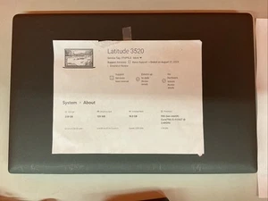 Dell Latitude 3520 P108F 15.6" Intel i5-1135G7 2.4GHz 16GB RAM 256GB SSD Win 11 - Picture 1 of 10