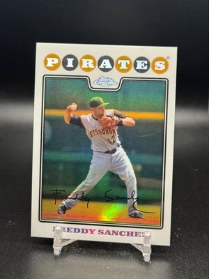 Topps Chrome Refractors #125 2008 Freddy Sanchez Foto 1 de 2