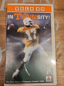 Vintage VHS Vols 99 InTENNsity! University Of Tennessee Vols Football NEW SEALED - Picture 1 of 4