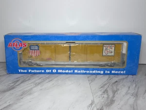 VINTAGE ATLAS ACF 60’ D.D. AUTO PARTS BOX CAR UNION PACIFIC 6554-1 3-RAIL w/ BOX - Picture 1 of 6