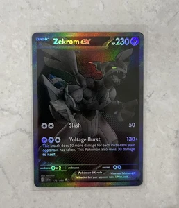 English Zekrom Ex 172/086 Pokemon TCG - Picture 1 of 4