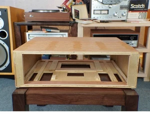 Wood Case/Cabinet For Kenwood KR-9600 Receiver–Cherry Plywood Finish –1Year WRT - Picture 1 of 12