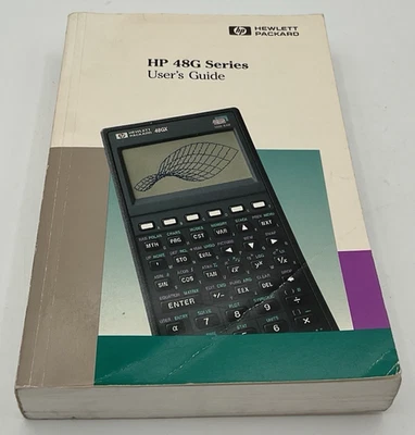 Hewlett Packard HP 48G серии руководство пользователя издание 5 00048-90126 Бесплатная доставка! - Изображение 1 из 4