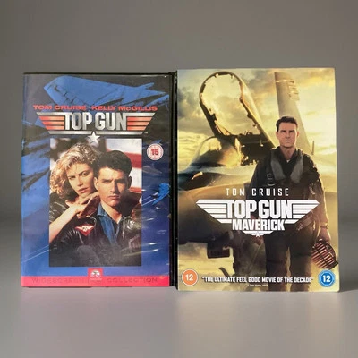 Top Gun/Top Gun: Maverick 2-Movie Collection [12] DVD Bundle - Image 1 of 3