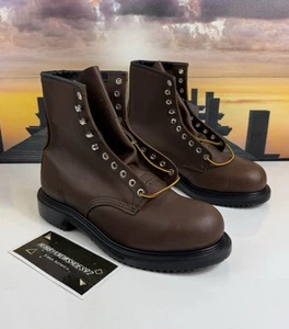 Red Wing Supersole 2233 8” Steel Toe Boots Size 9.5 EE Made In The USA SOLD OUT - Picture 1 of 7