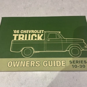 Chevrolet Truck 1966 original vintage guía del propietario manual operador serie 10-30 - Imagen 1 de 4