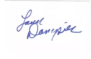 Autographed Signed LOUIE DAMPIER Basketball HOF 3x5 Index Card - w/COA - Picture 1 of 1