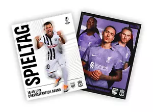 LASK vs Liverpool 21.09.2023 2 Unofficial programs set - Picture 1 of 1