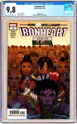 Marvel RIRI WILLIAMS IRONHEART (2019) #9 CGC 9.8 Key Shuri WAKANDA Ships FREE! - Image 1 of 2